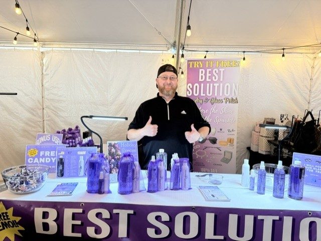 Best Solution booth at a brick venue