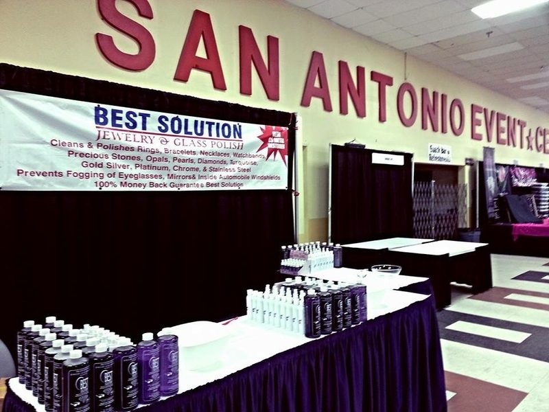 Best Solution booth at the San Antonio event center